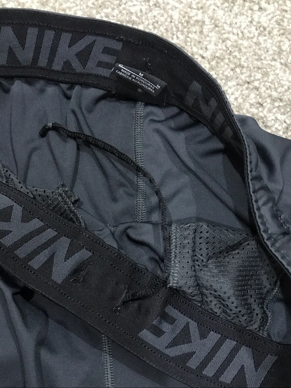 Nike Black Boys' Athletic Shorts